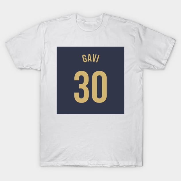 Gavi 30 Home Kit - 22/23 Season T-Shirt by GotchaFace